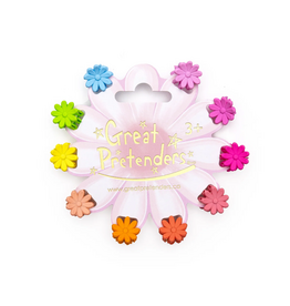 Great Pretenders Daisy Delight Mini Hair Clips, Set of 10