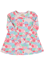 The Beaufort Bonnet Company Polly Play Dress LS, House on the Hill