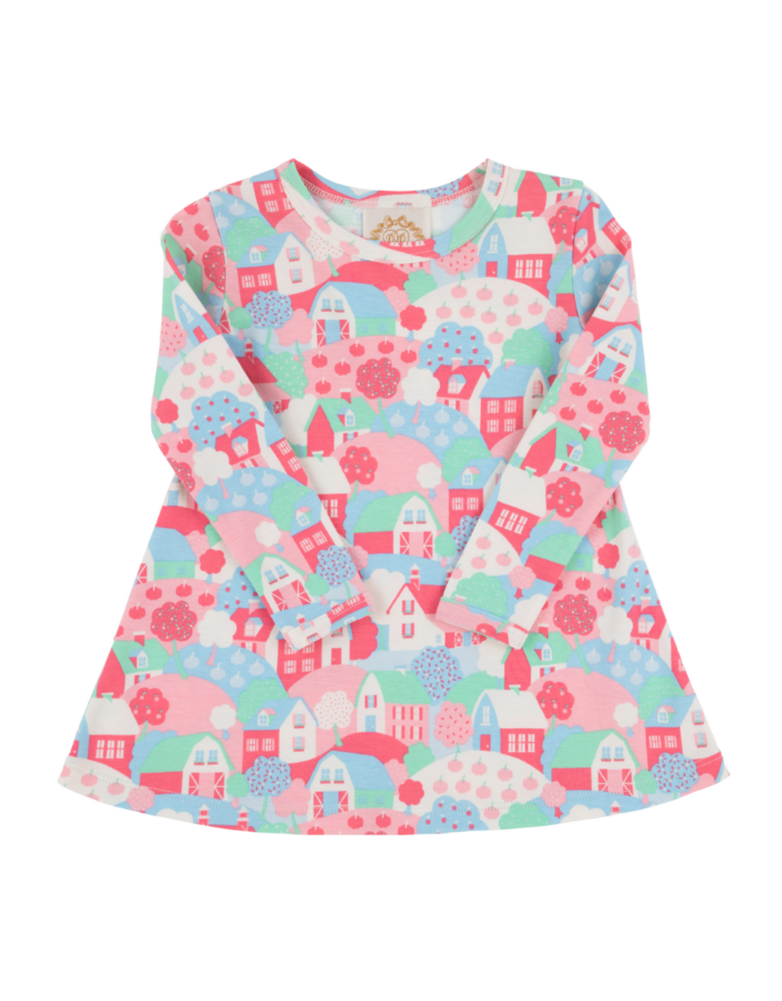 The Beaufort Bonnet Company Polly Play Dress LS, House on the Hill