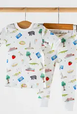 Nola Tawk Louisiana Kids Organic Cotton Pajama Set