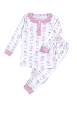 Baby Loren Twinkle Toes Pima Pajamas Set