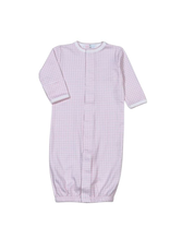 Baby Loren Pink Gingham Converter Gown