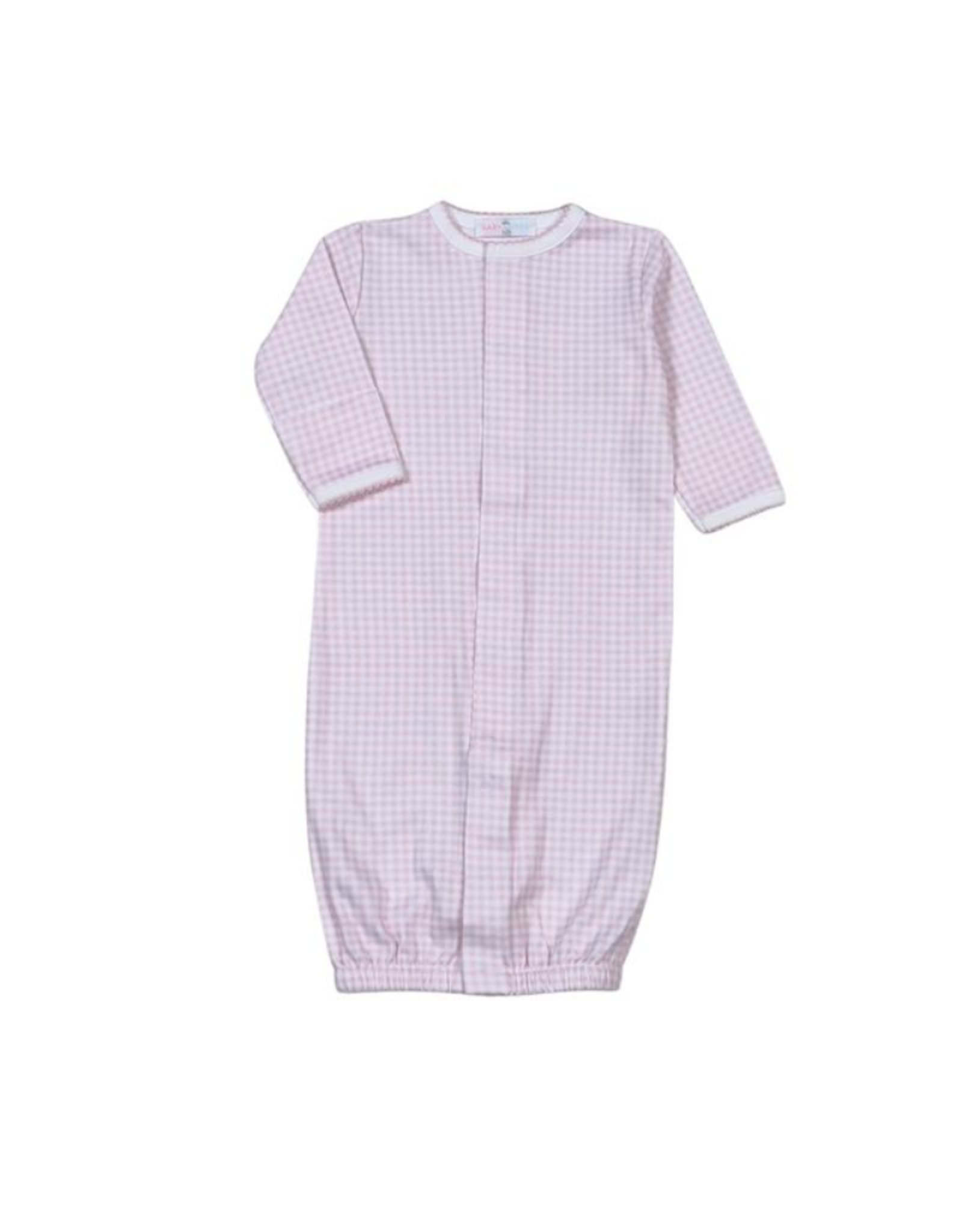 Baby Loren Pink Gingham Converter Gown
