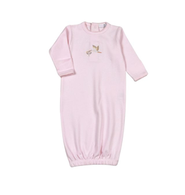 Baby Loren Pink Welcome Baby Hand Emb Gown