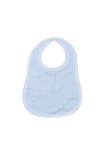 Baby Loren Blue Gingham Bib
