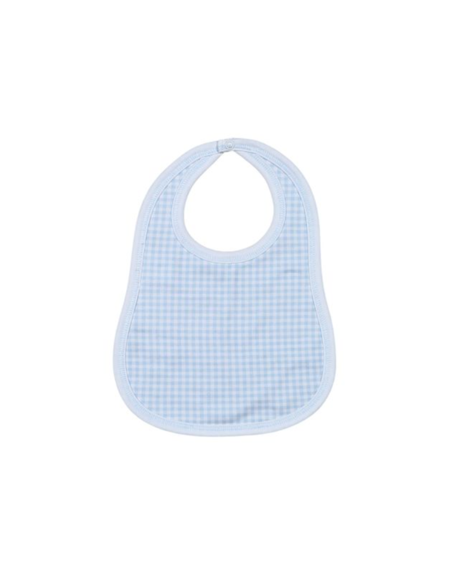 Baby Loren Blue Gingham Bib