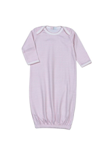Baby Loren Pink Gingham Gown