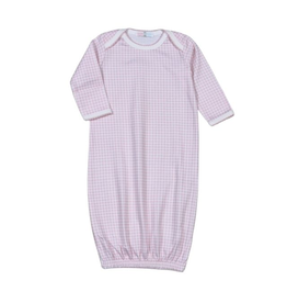 Baby Loren Pink Gingham Gown