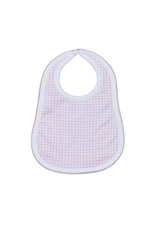 Baby Loren Pink Gingham Bib