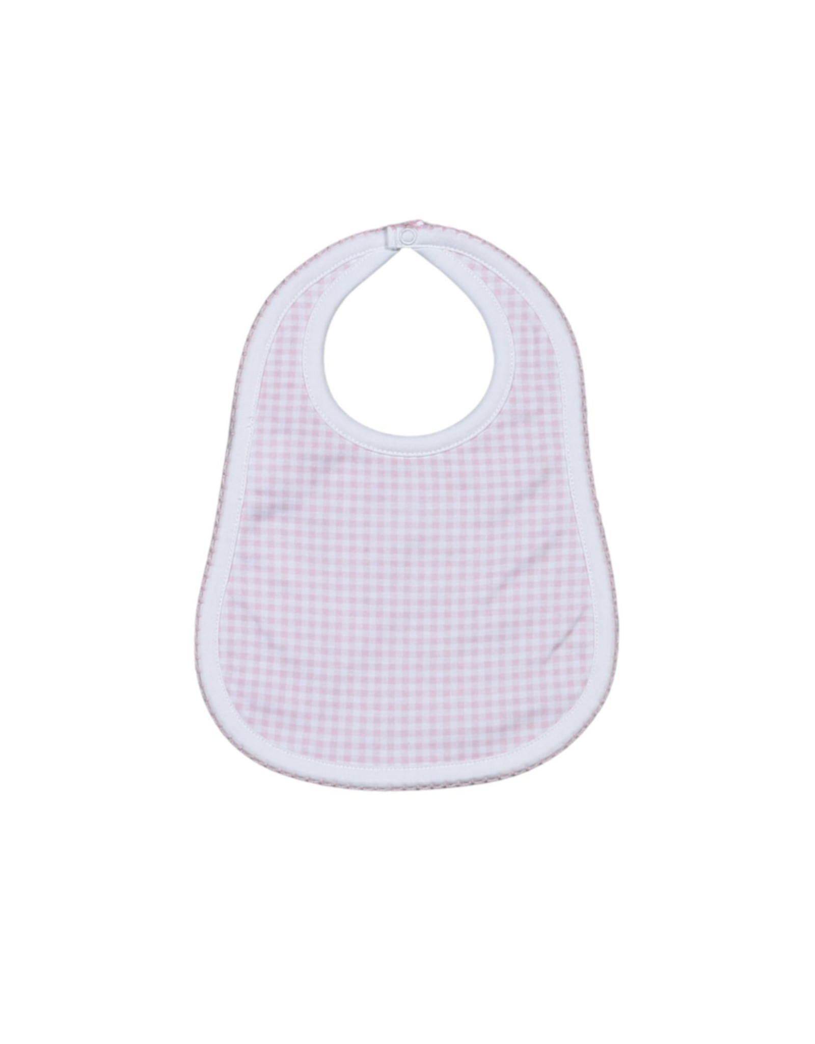 Baby Loren Pink Gingham Bib