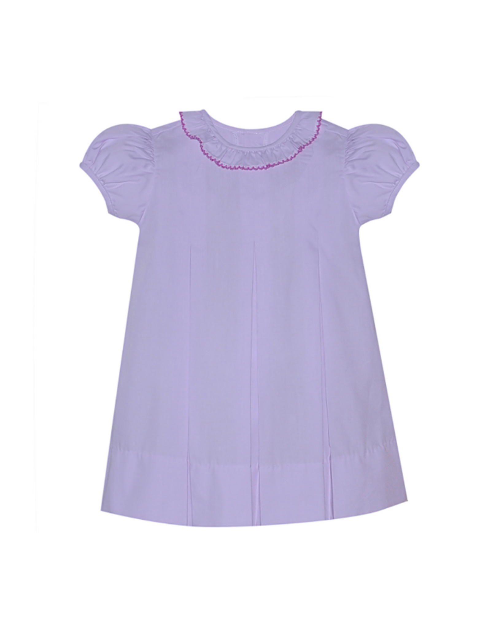 Remember Nguyen Lavender Ruffle Collar Reese Dress