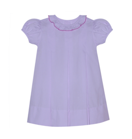 Remember Nguyen Lavender Ruffle Collar Reese Dress