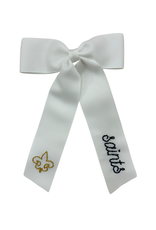 Hallie Sobie Co. Hand Stitched Bow, Saints