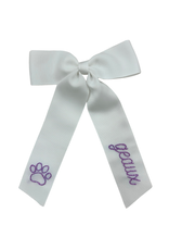 Hallie Sobie Co. Hand Stitched Bow, Geaux