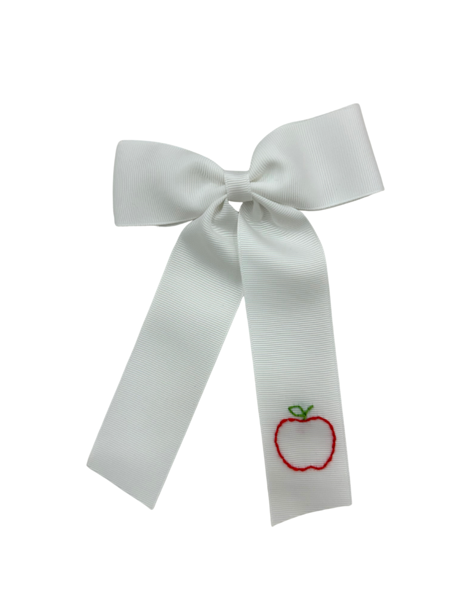 Hallie Sobie Co. Hand Stitched Bow, Apple