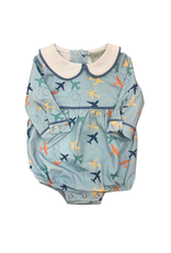Sage and Lilly Boys Airplane Short Bubble