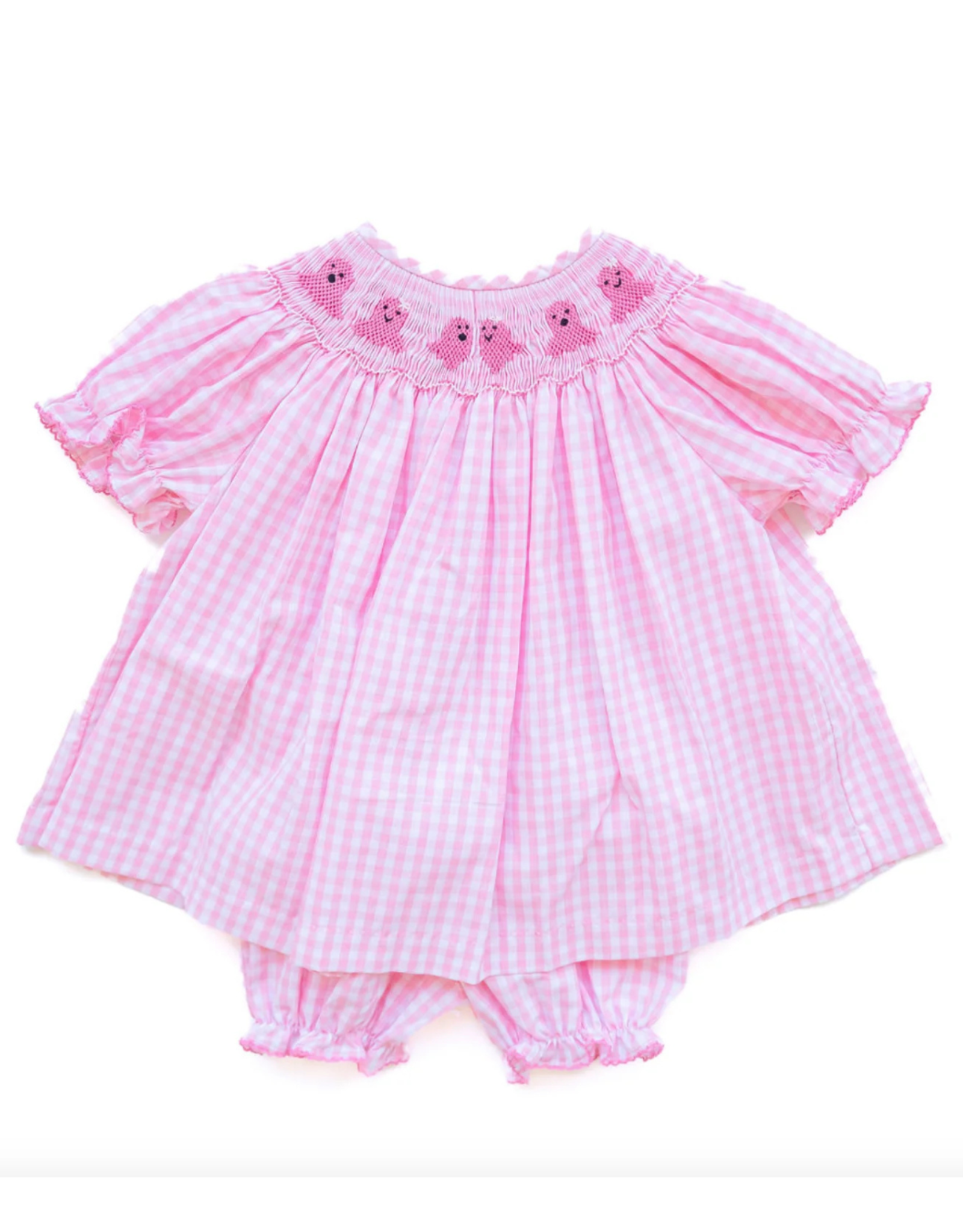 Ruth and Ralph Pink Ghosts Annabelle Bloomer Set