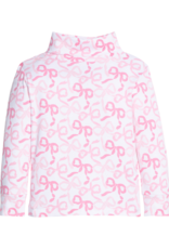 Little English Printed Turtleneck, Bows & Ribbons