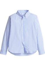 Little English Button Down Shirt, Woodberry Plaid