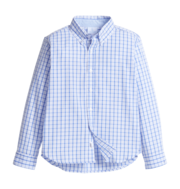Little English Button Down Shirt, Woodberry Plaid
