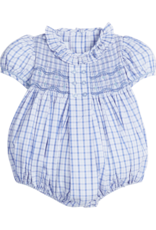 Little English Smocked Bridget Bubble, Woodberry Plaid
