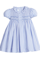 Little English Smocked Bridget Dress, Woodberry Plaid