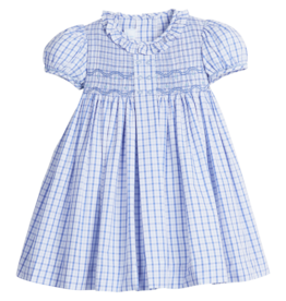 Little English Smocked Bridget Dress, Woodberry Plaid