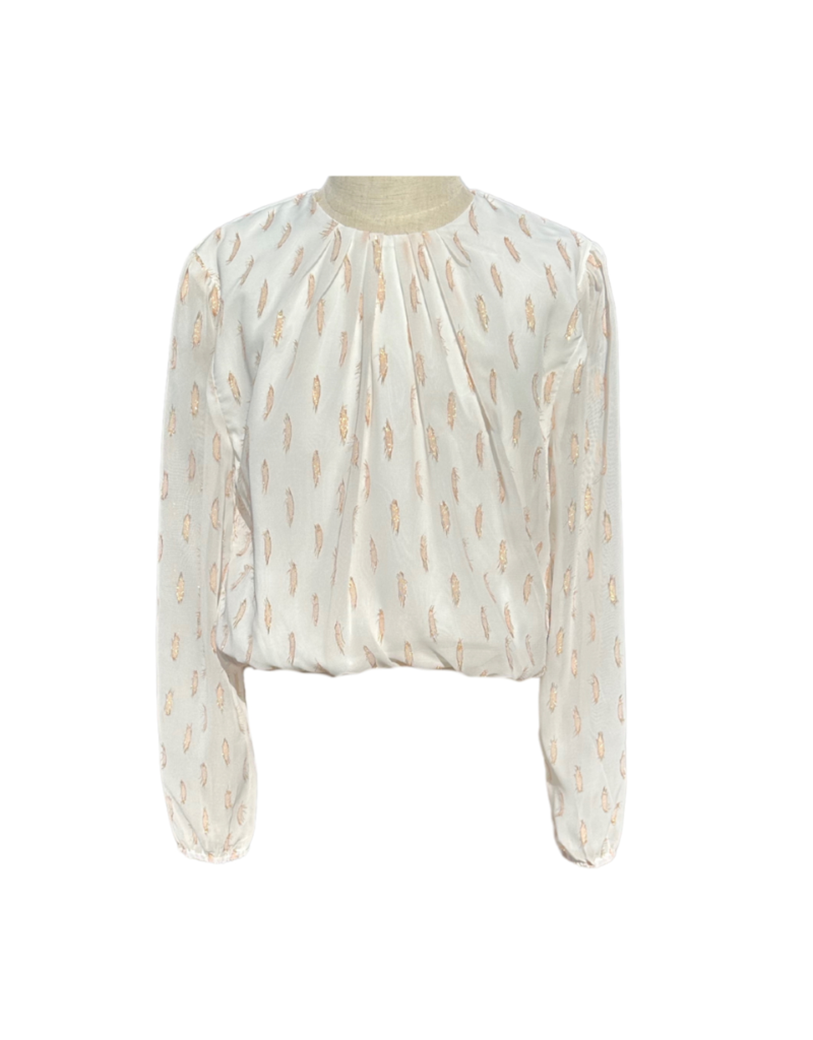 Pleat Wren Top, Dashing