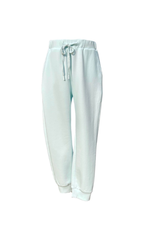 Pleat Lana Joggers, Frost Cozy