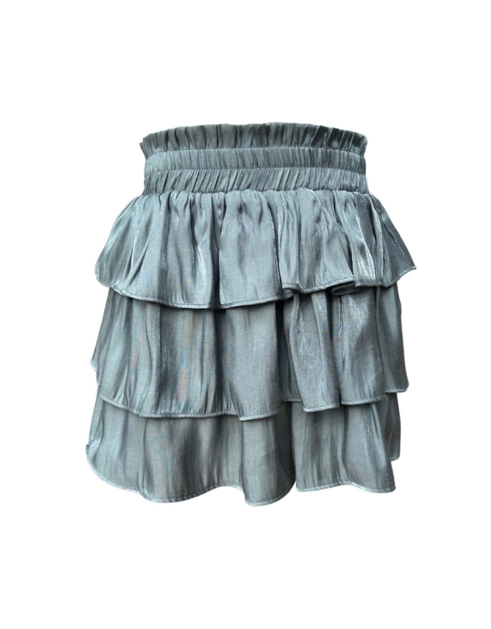 Pleat Luna Skirt, Fog