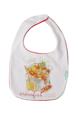 Nola Tawk My First Crawfish Boil Cotton Bib