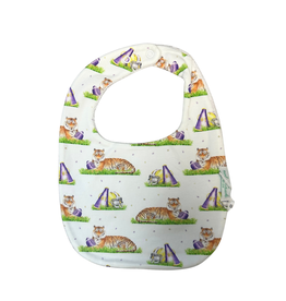 Nola Tawk Mascot Mania in Louisiana Organic Cotton Bib