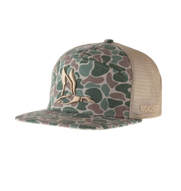 Fieldstone Youth Roost 7 Panel 3D Puff Duck Logo Camo Hat