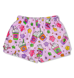 Iscream Pumpkin Latte Plush Shorts