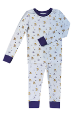 Ishtex Tiger Football Print PJ Set