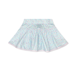 SET Quinn Skort - Frosted Floral, Petal Purple Minigingham