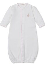 Kissy Kissy Premier Noah's Ark Pink Emb Conv Gown NB