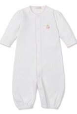 Kissy Kissy Premier Noah's Ark Pink Emb Conv Gown NB