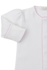 Kissy Kissy Premier Noah's Ark Pink Emb Conv Gown NB