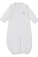 Kissy Kissy Premier Noah's Ark Blue Emb Conv Gown NB