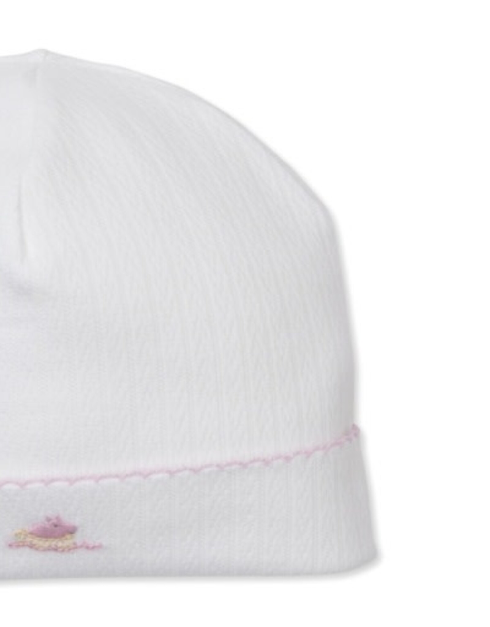 Kissy Kissy Premier Noah's Ark Emb Pink Hat NB