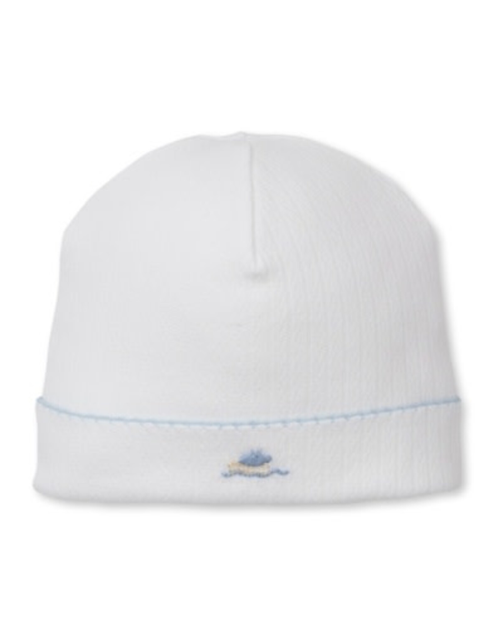 Kissy Kissy Premier Noah's Ark Emb Blue Hat NB