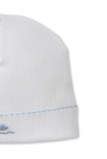 Kissy Kissy Premier Noah's Ark Emb Blue Hat NB