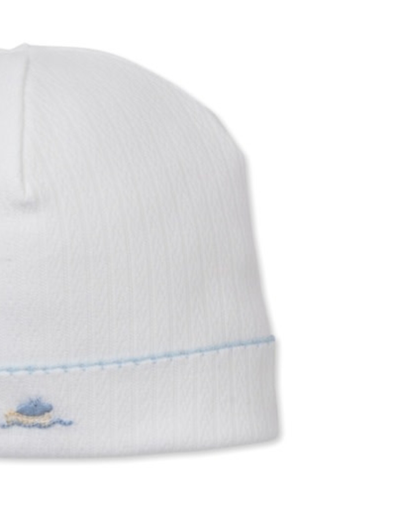 Kissy Kissy Premier Noah's Ark Emb Blue Hat NB