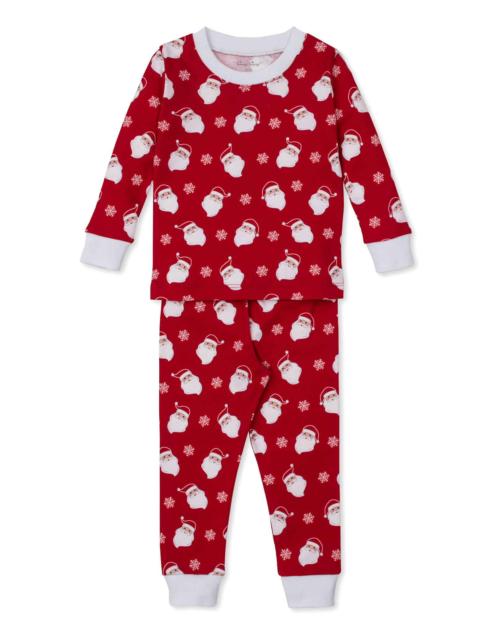 Kissy Kissy Smiling Santa PJ Set