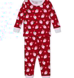 Kissy Kissy Smiling Santa PJ Set