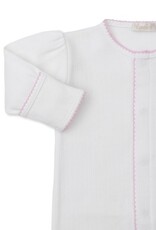 Kissy Kissy Premier Noah's Ark Pink Emb Footie