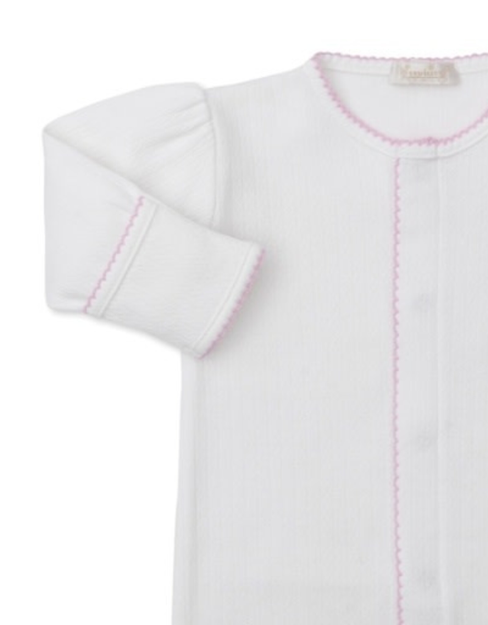 Kissy Kissy Premier Noah's Ark Pink Emb Footie