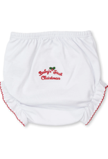Kissy Kissy Baby's First Christmas Diaper Cover