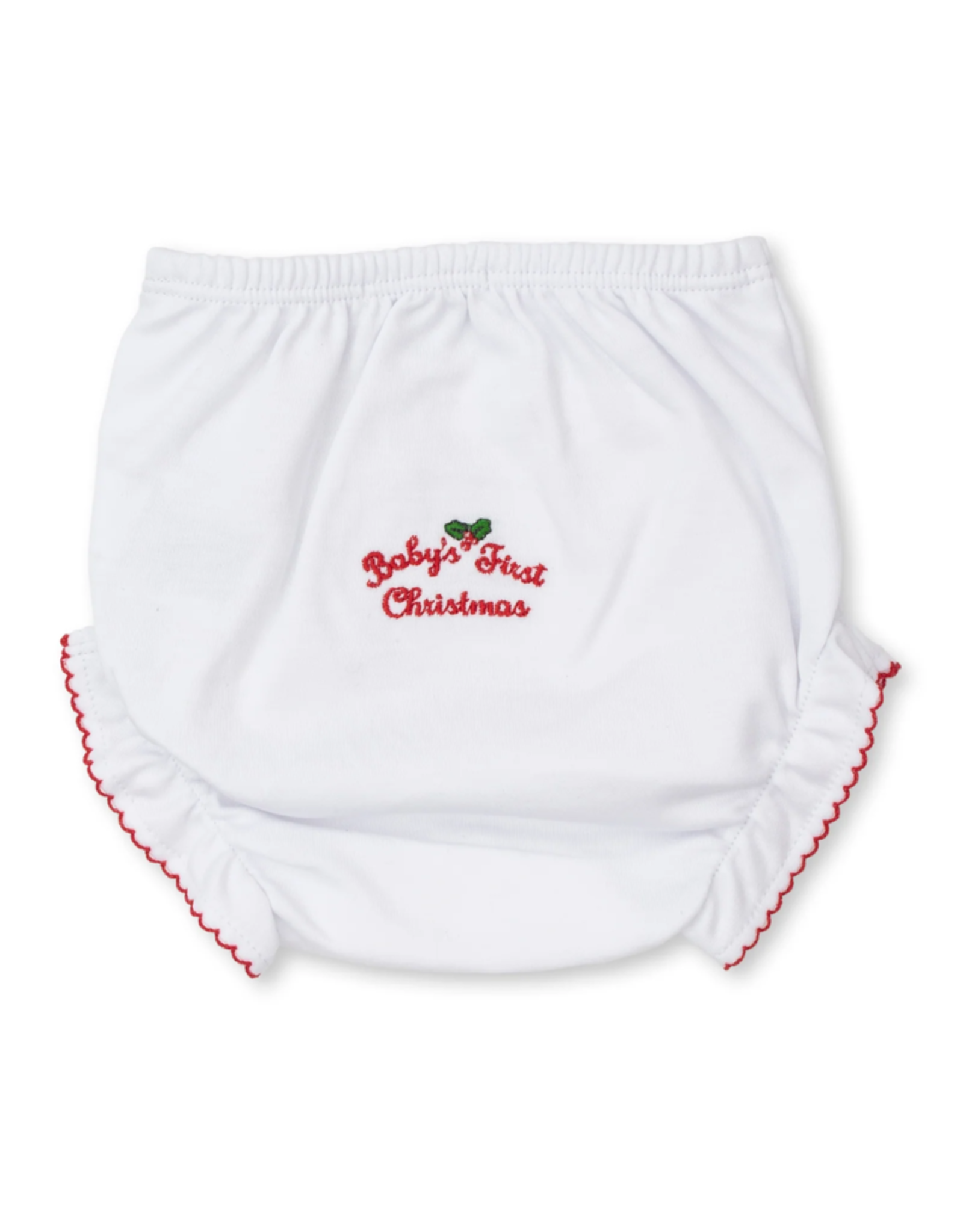 Kissy Kissy Baby's First Christmas Diaper Cover